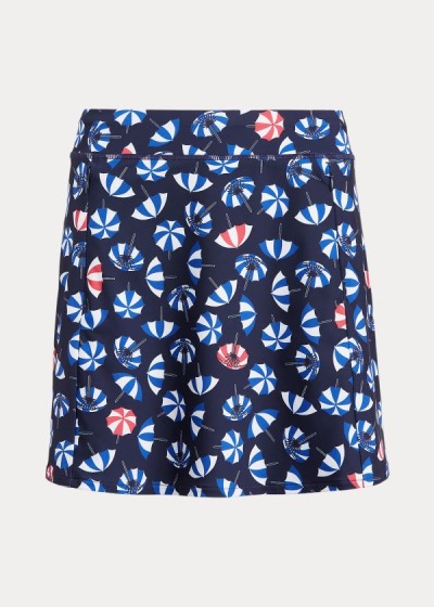 Skorts Ralph Lauren Mujer Azul Marino / Multicolor - Print Flounce Golf - JUCHV9137